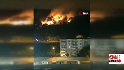 Aydos Ormanı'nda yangın