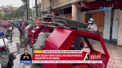 Mga sasakyang ilegal na nakaparada, pinuntirya ng MMDA | UB