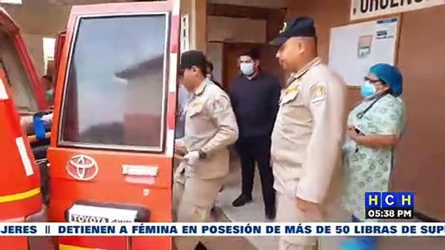 Motociclista resulta herido tras impactar con un autobús en Catacamas, Olancho