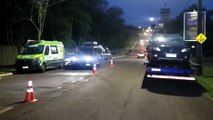 Fiscalização de trânsito na Rua Manaus termina com detidos por embriaguez e apreensões de veículos