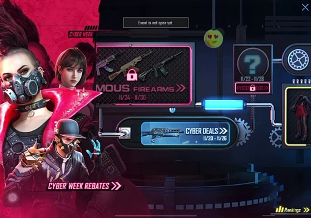 Mega Spin Old Guns Are Back(On Discount) _ Cyber Week Event _ Free Permanent Outfit _PUBGM_BGMI(1080P_HD)