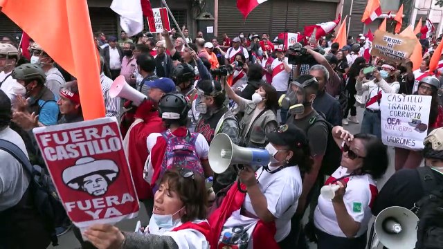 Protestas en Perú ante visita de grupo de alto nivel de la OEA para analizar crisis política