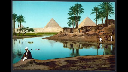 Old pictures of Egypt from between 1890 to 1900.