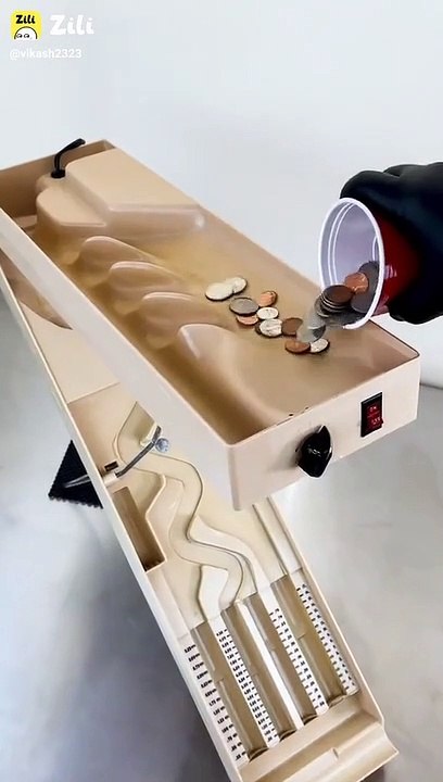 #Coins alag karne ki machine