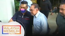 Pasca PRU15 | Anwar Ibrahim tiba di Hotel Seri Pacific