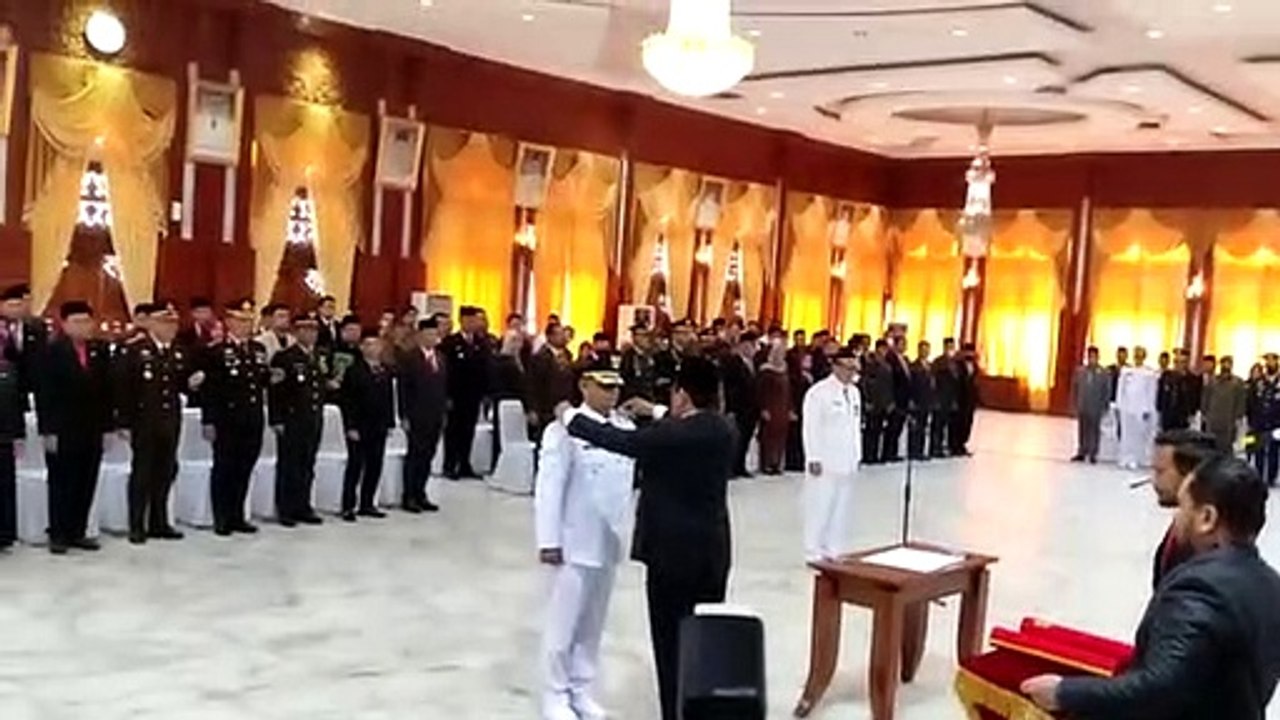 Resmi, Kepala BPBD Kalsel Dilantik Jadi Penjabat Bupati HSU