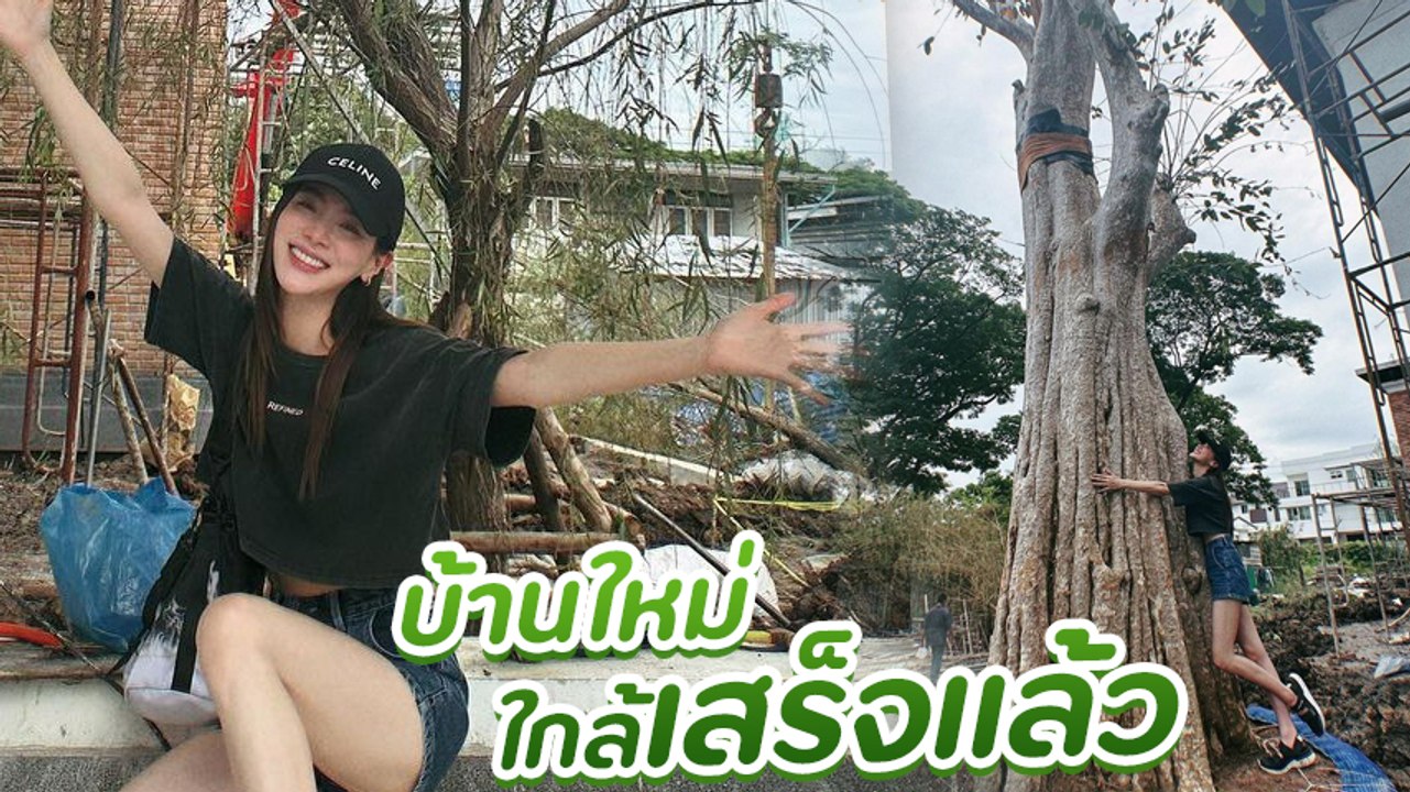 ใบเฟิร์น พิมพ์ชนก อัปเดตบ้านใหม่ ลงต้นไม้แล้วจ้า ต้นใหญ่อลังการมาก