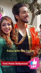 Faisu with Niti Taylor