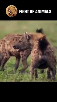 The Revenge Of The Hyena With The Lion King Animals Fight #shorts #animals #lion #hyena