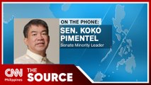 Senate Minority Leader Koko Pimentel | The Source