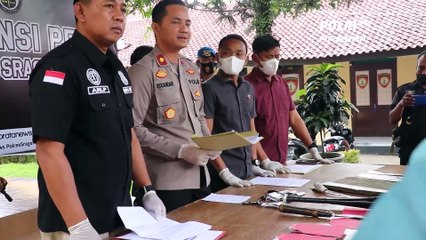 Tangkap 3 Pelaku Konvoi Bersenjata Tajam, Polres Sragen Gagalkan Wacana Perang Antar Geng Akhir Tahun