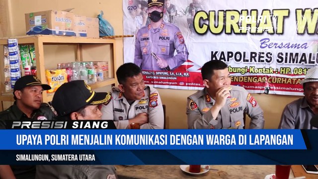 Dengarkan Curhatan Warga Purba Kapolres Simalungun Dapat Sambutan Hangat