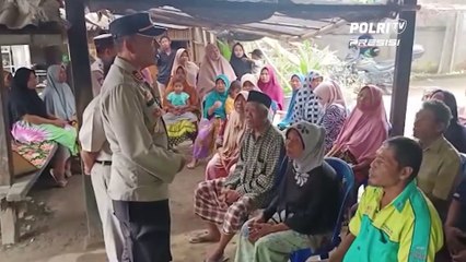 Kapolsek Pringgabaya Pembagian Bantuan Sosial Oleh Biro Logistik Polda Ntb Bertempat Di Dusun Dasan Dao Desa Pringgabay