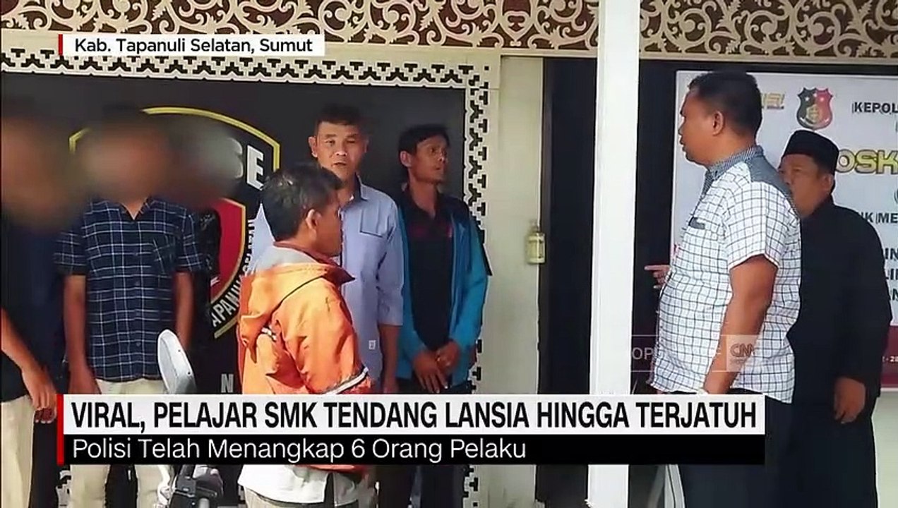 Viral, Pelajar SMK Tendang Lansia Hingga Terjatuh