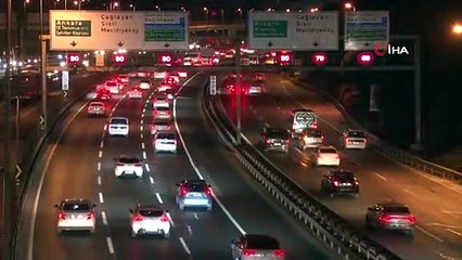 İstanbul'da ara tatil sonrası trafik yoğunluğu oluştu