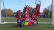 Volkswagen ‘Tiny Buzz’ makes special guest appearance at grassroots football following iconic UEFA WOMEN’S EURO 2022™ debut
