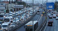 İstanbul’da ara tatilin ardından trafik yoğunluğu