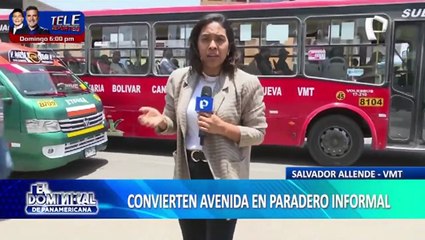VMT: Vecinos denuncian que convierten avenida Salvador Allende en paradero informal