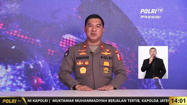 PRESISI UPDATE 14.00 WIB UPDATE HARIAN DIVISI HUMAS POLRI