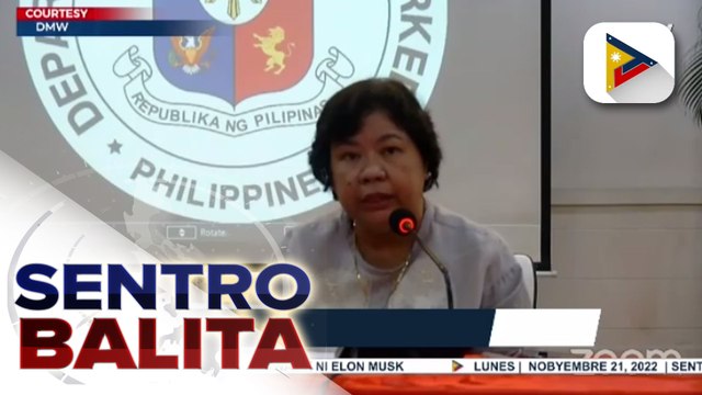 DMW, tiniyak na magiging transparent sa pagbibigay ng claims sa hindi nabayarang OFWs sa Saudi Arabia; ahensya, nilinaw na walang magiging middleman sa transaksyon