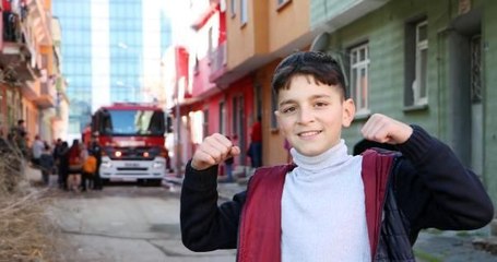12 YAŞINDAKİ AFGAN, KÜÇÜK ARMAN'I ALEVLERİN ARASINA GİRİP YANMAKTAN KURTARDI