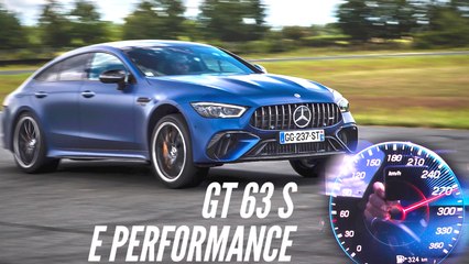 L'accélération folle d'une berline AMG de 843 ch !