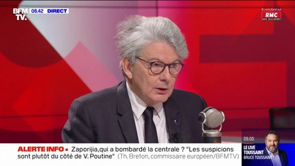 Thierry Breton sur l'Ocean Viking: “Le droit de la mer doit être respecté par tous"