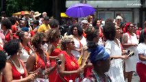 Milhares de pessoas saíram às ruas de São Paulo contra o racismo