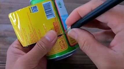KEREN BANGEETT!!! Ternyata Kaleng Minuman Bisa Dijadiin Kaya Gini Guyys...