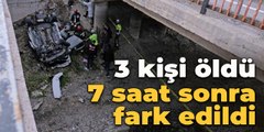Konya'daki kazada 3 kişinin öldüğü 7 saat sonra fark edildi