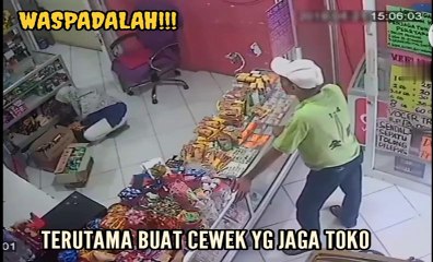 Spesialis maling toko, share agar semua kita lebih berhati hati