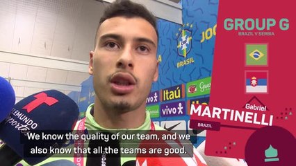 Brazil enter every competition as favourites - Martinelli