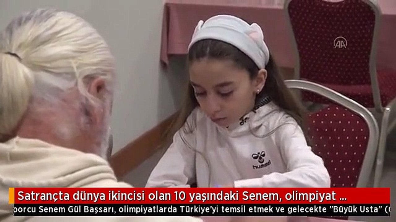 Satrançta dünya ikincisi olan 10 yaşındaki Senem, olimpiyat şampiyonluğuna odaklandı