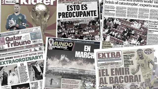 La presse mondiale dénonce le pire début de Coupe du Monde de l'histoire, le Qatar se félicite pour son organisation