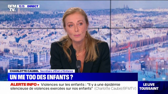 Charlotte Caubel (secrétaire d'État à l'Enfance): Il y a une épidémie silencieuse de violences exercées sur nos enfants