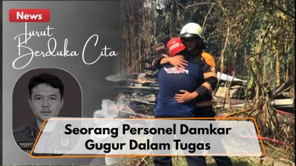 Satu Orang Petugas Damkar Gugur Usai Bantu Pedamkan Api di Pekanbaru