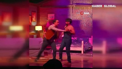 Ünlü oyuncuların, kazadan önceki son görüntüleri izleyenleri duygulandırdı