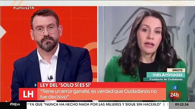 El peor momento de Inés Arrimadas en una televisión y por culpa de Irene Montero