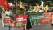 Curdos protestam contra ataques aéreos mortais na Síria e no Iraque