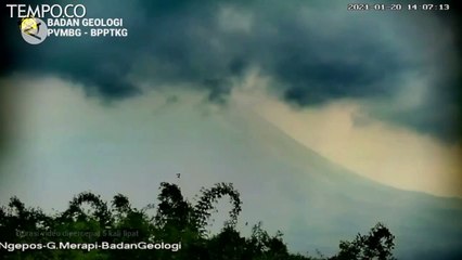 8 Kali Gunung Merapi Luncurkan Awan Panas, Warga Diimbau Waspadai Bahaya Lahar