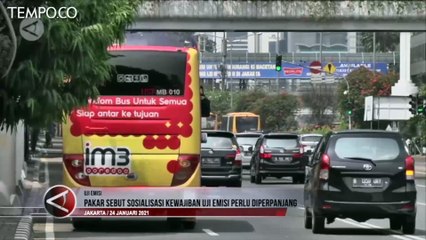 Kewajiban Uji Emisi, Peneliti LIPI: Sosialisasi Perlu Diperpanjang