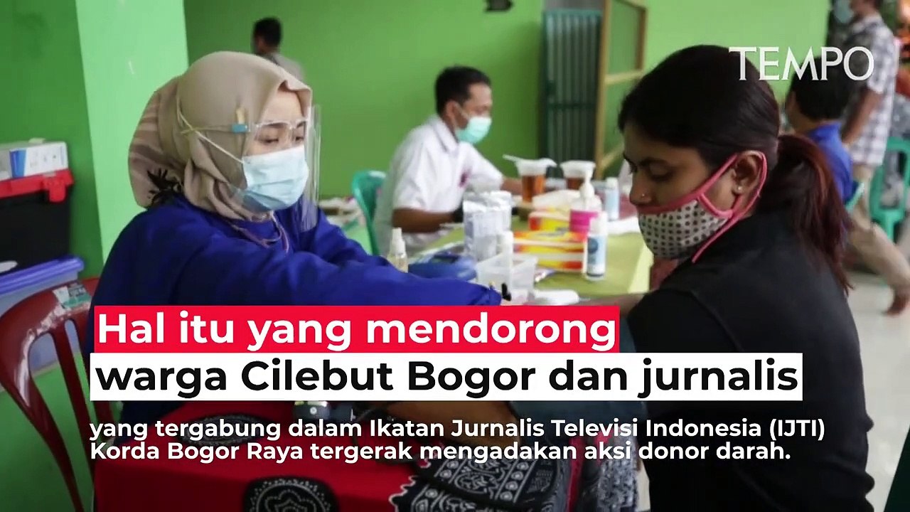 Stok Darah PMI Bogor Menipis, Warga dan Jurnali...
