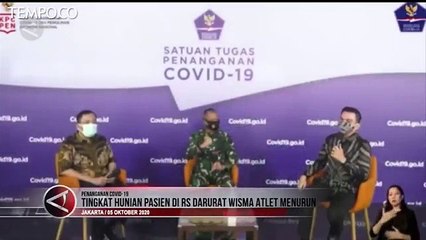 Tingkat Hunian RS Darurat Wisma Atlet Menurun, Ini Alasannya