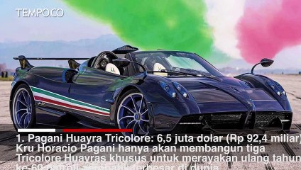 5 Mobil Mewah Termahal di Dunia Tahun 2021