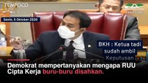 Demokrat Walk Out Saat Agenda Pengesahan RUU Cipta Kerja | 60 Seconds