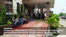 Gubernur Ridwan Kamil penuhi panggilan Polda Jabar terkait Megamendung