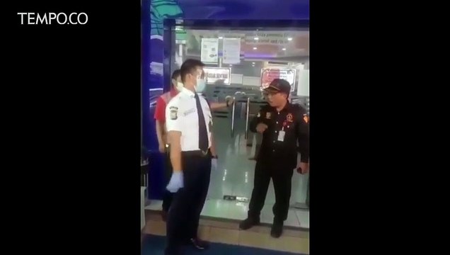 Mengaku Pimpinan LSM dan Wartawan Pria Ini Ngamuk Ditegur Tak Pakai Masker
