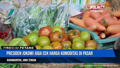 Presiden Jokowi Serahkan Bansos di Pasar Malang Jiwan Colomadu, Karanganyar