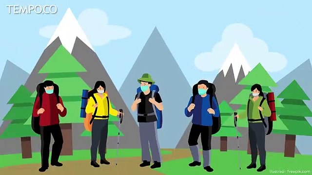 Ini Protokol Kesehatan Standar Mendaki Gunung Saat Pandemi