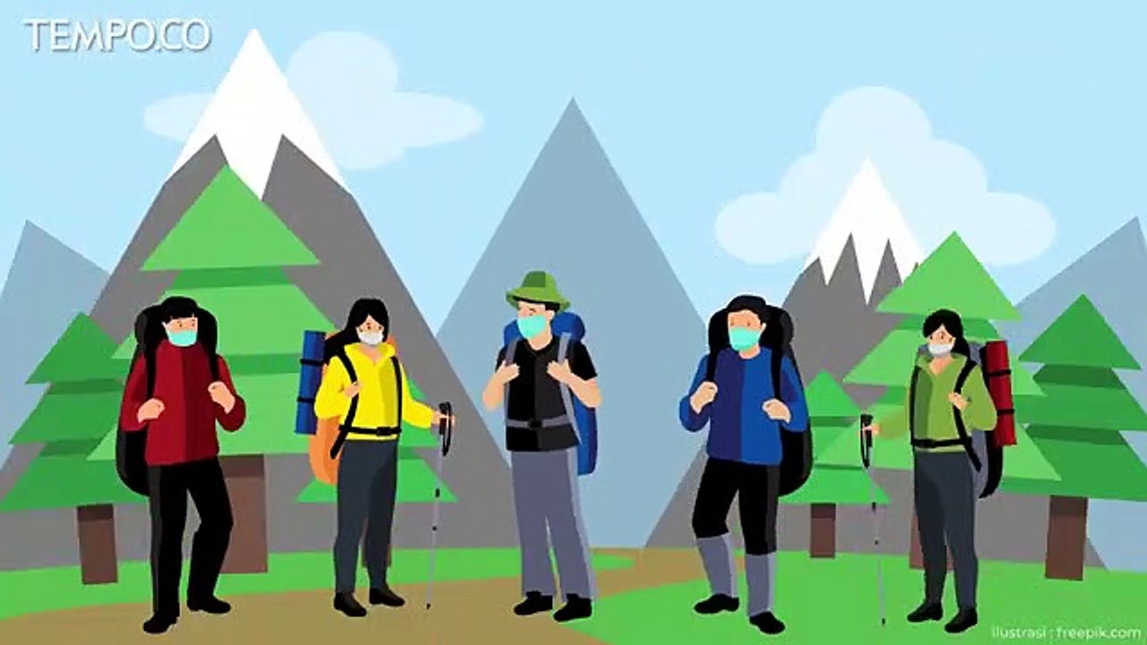 Ini Protokol Kesehatan Standar Mendaki Gunung Saat Pandemi